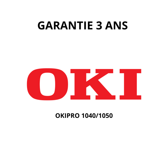 GARANTIE 3 ANS OKI PRO1040/1050