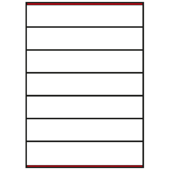 Étiquettes Planches A4 210...